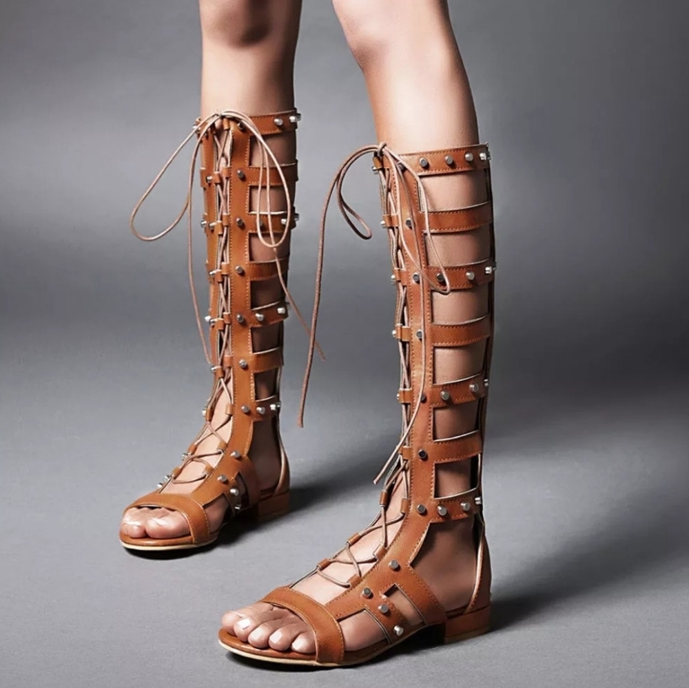 Vegan Studded Gladiators